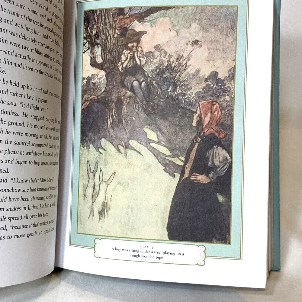 The Secret Garden by Frances Hodgson Burnett Leather Bound Collectible Hardcover